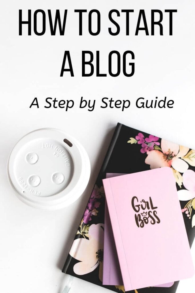 how to start a blog step by step