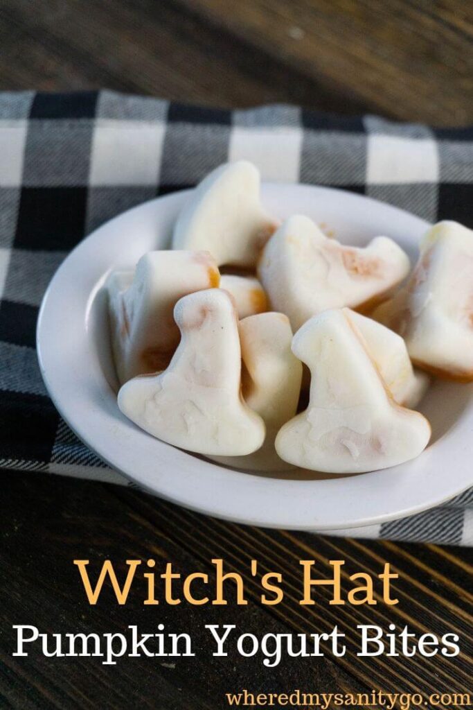 Pumpkin Yogurt Witch Hat