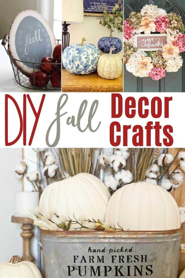 Easy DIY Fall Decor Ideas and Easy Fall Crafts for Adults