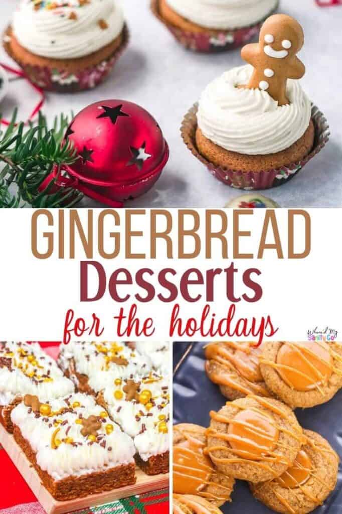 Easy Gingerbread Dessert Recipes for the Holidays