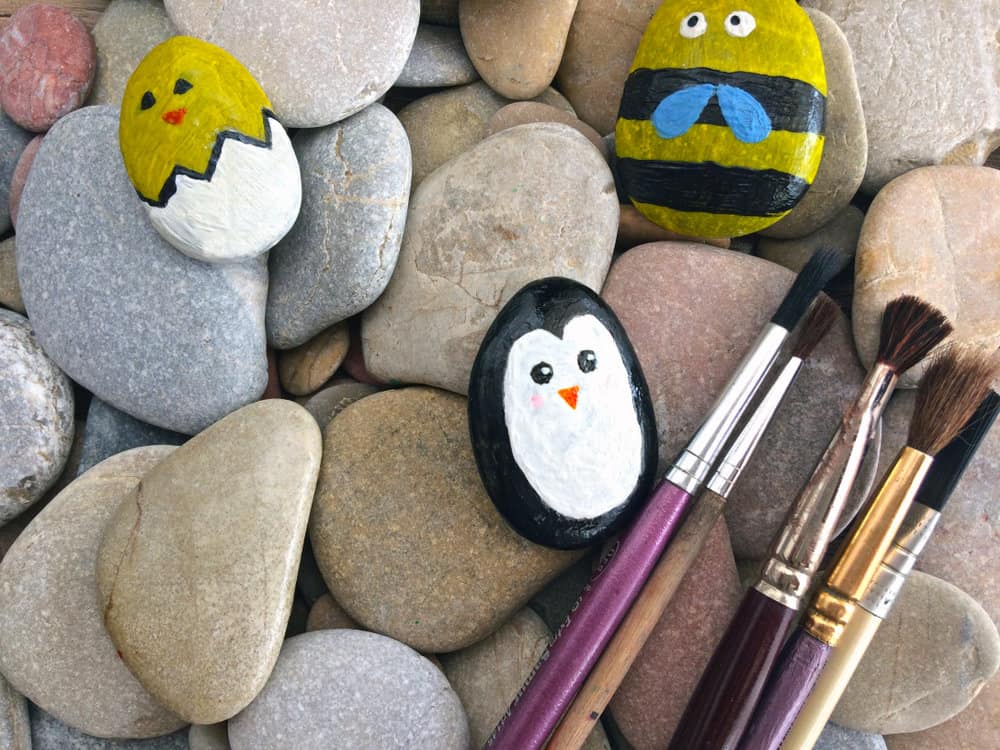 20 Awesome Rock Painting Ideas for Kids