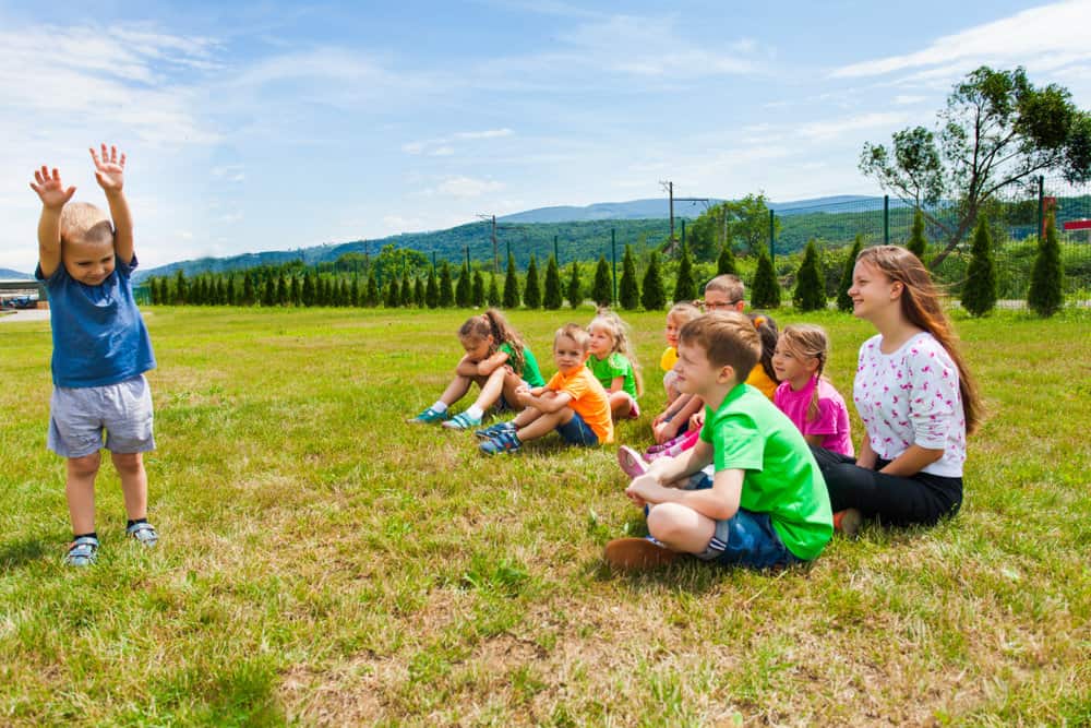 Charades with kids